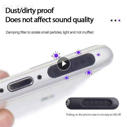 Phone Dustproof Net Stickers Speaker Mesh Anti Dust Proof Protection Film Earpiece Handset Dust Accesorios For IPhone Huawei