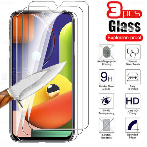 For Samsung Galaxy A50s 3pcs Scratch resistant protective glass For samung samsun a50 a 50 s front tempered protective glass