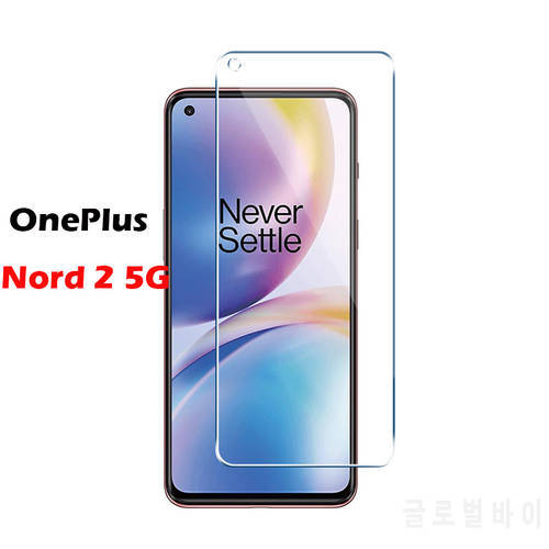 2.5D 9H Glass Screen Protector For OnePlus Nord 2 Nord2 Pac-Man Edition 1+ Nord2 5G Tempered Glass Anti Blue Matte Frosted Glass