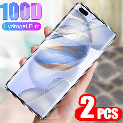 2Pcs Screen Protector For honor 30 pro plus Hydrogel film Front protect Film for Hono Honer 30pro 30proplus 30i Not Glass