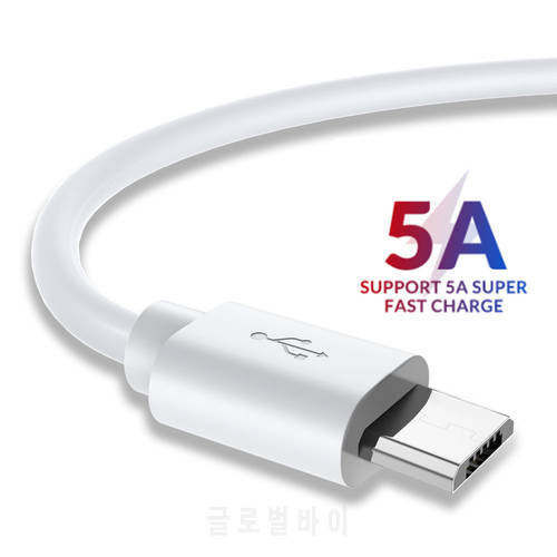 Micro USB Cable 5A Fast Charging USB Sync Data Mobile Phone Adapter Charger Cable For Samsung Xiaomi Sony HTC LG Android Cables