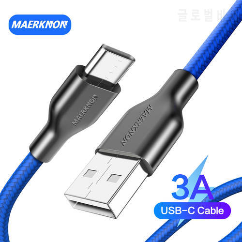 3.0A USB Type C Cable Micro USB Fast Charging Charge Type-C Data Cord Wire For Huawei iphone Xiaomi Android Mobile Phone Cables