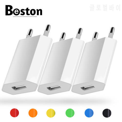 phone charger European EU Plug USB AC Travel Wall Charging Charger Power Adapter For Apple iPhone 6 6S 5 5S 4 4S Hot Selling