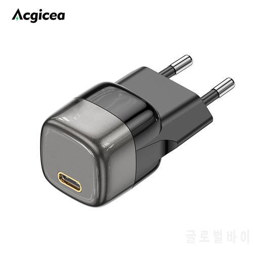 20W USB Charger Mini PD Charger For iPhone 13 12 Fast Charging For Samsung S10 Xiaomi mi 10 Huawei Mobile Phone Quick Chargers