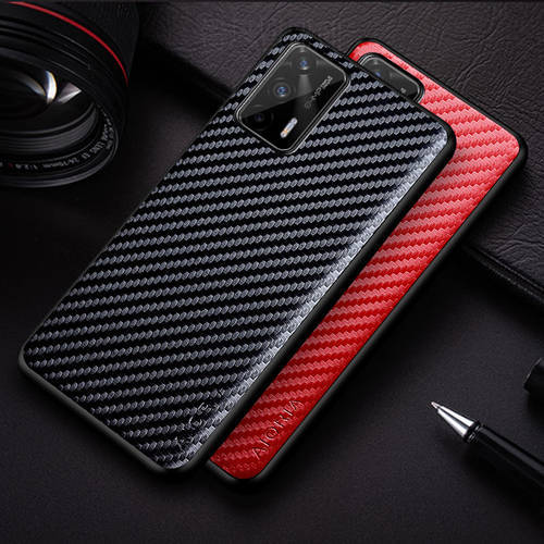 Carbon Fibre texture Phone Case for OPPO Realme GT Neo Flash X7 Max Fashion Design Soft Back Cover for Realme Q3 Pro 5G Case