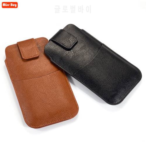 Outdoor Phone Bag For iPhone 13 12 11 Pro Max X 8 7 6 6S Plus 5 5S 4 Xr Xs Max Case Belt Clip Waist Holster Leather Flip Cover