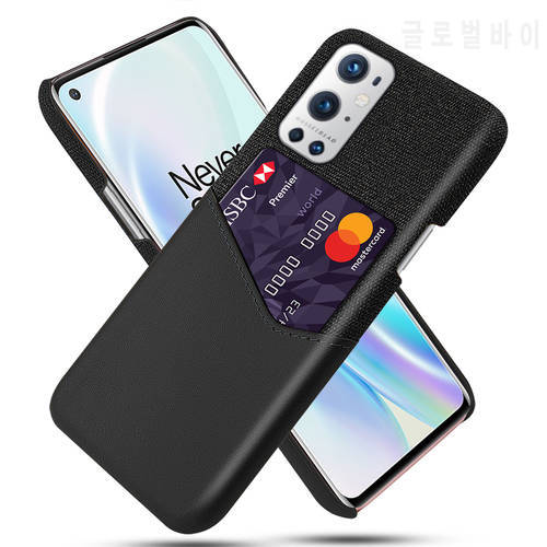 Business Case For OnePlus 9 10 Pro 9R 9E 9RT Coque Card Slots Cover For One Plus 1+ Nord 2 N100 N200 N10 N20 CE 5G Capa Funda