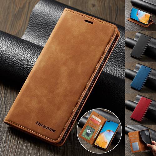 Ultra Thin Matte Leather Case For Huawei P40 P30 P20 Mate 30 20 Pro Lite Wallet Flip Cover P Smart Plus 2019 2020 Fold Card Slot
