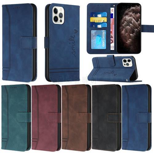 Retro Line Love Magnetic Leather Book Case on for TCL 20 SE 20S 20L 20R 20 Pro 5G 20SE Cases Luxury Flip Wallet Phone Back Cover