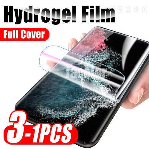 Front 1-3PCS Screen Protector Hydrogel film For Samsung Galaxy A52 S20 S21 S22 FE Ultra Plus 5G Protective Film Gel S 20 21 22