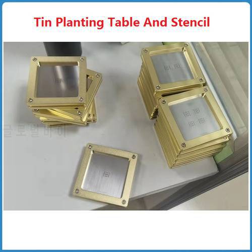 For T1668A T1668B Tin Planting Kit And Stencil Tin Planting Fixture Station Repair Soldering Tools