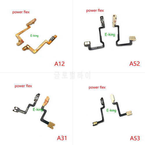 For OPPO A12 A31 A52 A53 A53S A54 Power On Off Volume Switch Side Button Key Flex Cable