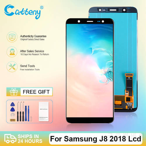 Wholesale AMOLED J8 2018 Display For Samsung Galaxy J810 Lcd Touch Panel Screen Digitizer J800 Assembly Free Shipping With Tools