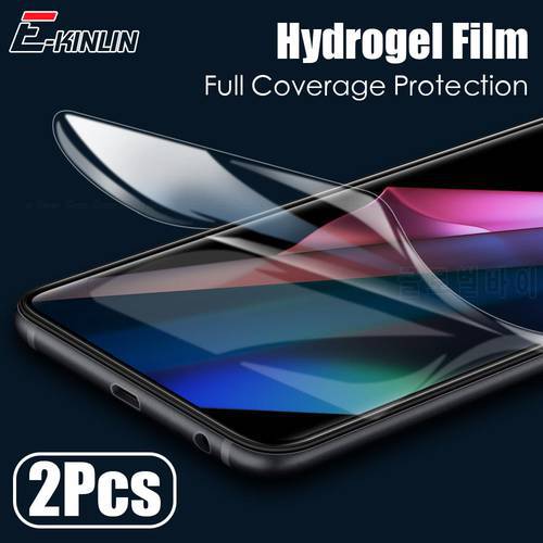 2Pcs Hydrogel Film Full Cover Screen Protector Film For OPPO Find X3 X2 X5 Lite F19 F19s F11 F17 R17 RX17 Neo R15x Pro Plus