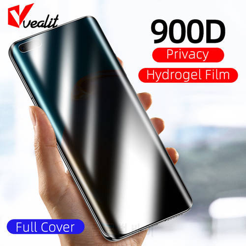 Privacy Full Curved Screen Protector for Huawei P50 P40 P30 Pro Nova 8 9 Hydrogel Film for Honor 70 50 Pro Anti-Peep Soft Film
