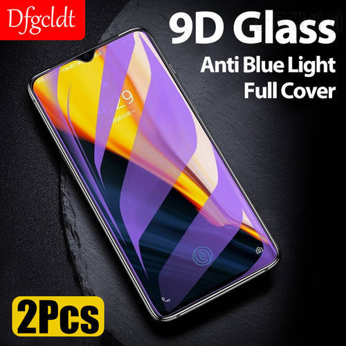 2pcs Anti Blue light Tempered Glass for One Plus 9RT 9R 7 8T 6T 5T Screen Protector for One Plus Nord 2 CE N10 N100 N200 Glass