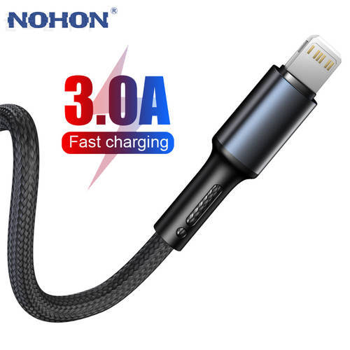 1m 2m 3m USB Charger Cable Data Cord For Apple iPhone 13 12 11 XS X XR 6 6s 7 8 Plus 5 5S iPad Long Short Fast Charge Phone Wire