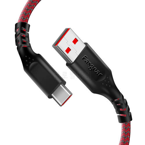 1.8M 30W Type C USB Cable for OnePlus Nylon Quick Charge USB Data Cable USB Charging Cord For Samsung Huawei OPPO Smartphone
