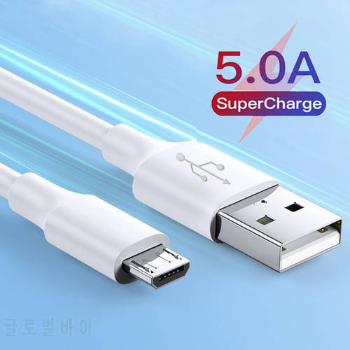 Micro USB Cable 5A For Xiaomi redmi Samsung Andriod Micro usb Data Cable Cord Fast Charging Wire Mobile Phone Micro USB Cable