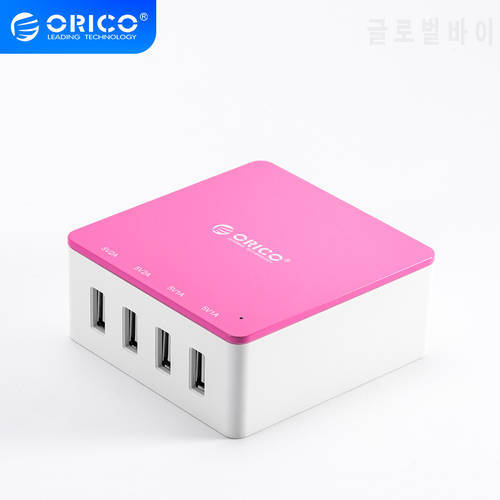ORICO 4 Port USB Charger Super low price US Plug Universal Desktop Power Adapter 5V 6A 30W Output for Samsung iPhone Huawei