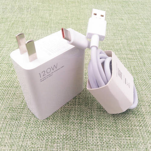 Original For Xiaomi 120W Fast Charger Quick Charging Adapter Type C Cable For Mi 12 11 10 Ultra 9 Redmi 11 K30 Pro Black Shark 4