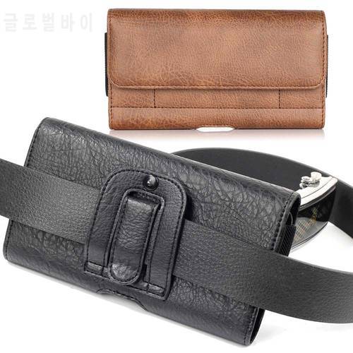 Universal 4.7-6.3 inch Phone Holster for iPhone 13 Pro MAX Huawei Waist Bag Magnetic Horizontal Phone Belt Clip with card slot