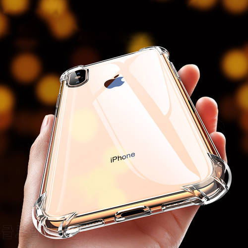 Silicone Soft Shockproof Case For iPhone 12 11 Pro X XR XS MAX Coque 6 7 8 Plus 6Plus 7Plus 8Plus Mobile Phone Back Cover Etui