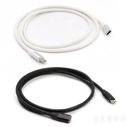 20CB Type C USB 3.1 Male to USB-C Female Extension Data Cable Extender Charging Cord Wire 1m