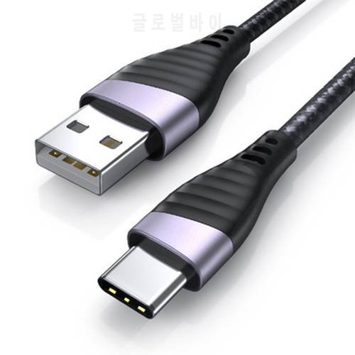 Micro USB Cable 1m/2m Data Sync USB Charger Cable For Samsung Huawei Xiaomi HTC Android Phone Nylon Braided Microusb Cables