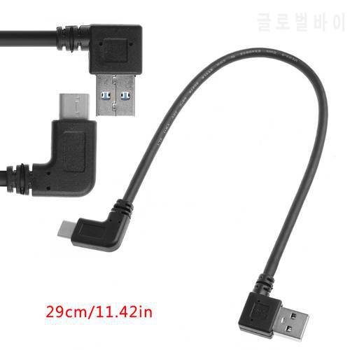 20CB High Performance USB 3.0 To Type C Male To Male Adapter Cable for Smartphone, Tablet, Pc 39cm Cable Length Connector