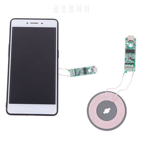 new universal Portable 5W Qi Fast Charging Wireless Charger PCBA DIY standard Accessories transmitter module coil circuit board