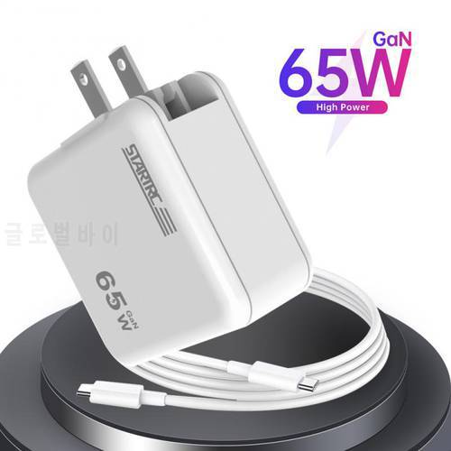 65W GaN USB C Charger for DJI Mavic 3 Aircraft Portable Mobile Phone 65W PD Fast Charging Adapter Macbook 12 Huawei Matebook
