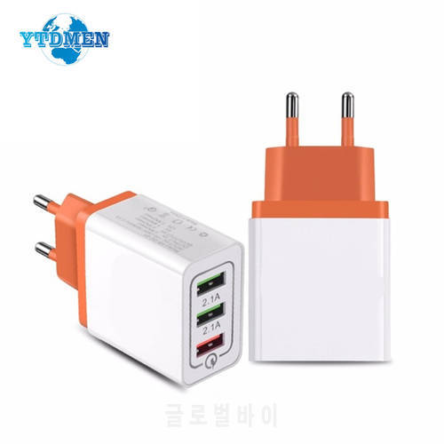 AC DC 220V TO 5V Universal Power Adapter Supply 5V 3A 1 3 4 Ports USB Charger Mobile Phone AC Adapter Universal EU Power Supply