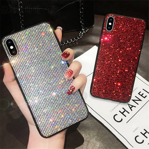Diamond Glitter Bling Phone Case For Samsung Galaxy A51 A71 A50 A70 A10 A20 A30 A40 S8 S9 S10 Plus Note 9 10 8 M10 M20 S20 Ultra
