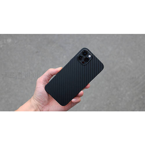 0.45mm Carbon Fibre PP Case For iPhone 13 12 Mini 11 Pro Xs Max X XR Ultra Thin Matte Cover Case For iPhone SE 2020 7 8 Plus