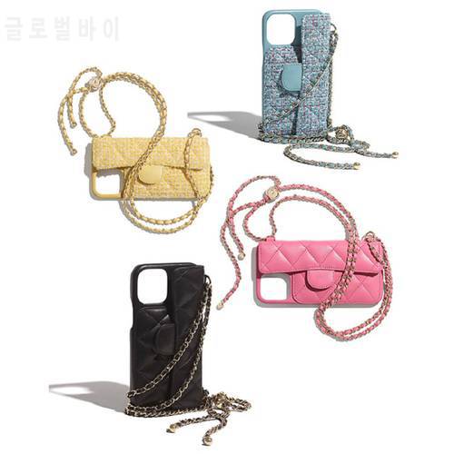 Elegance Cross Body Strap Wallet iPhone Case For iPhone 13 12 Pro Max 12 11 X 7 8 Plus XR XS Max Shockproof Phone Cover