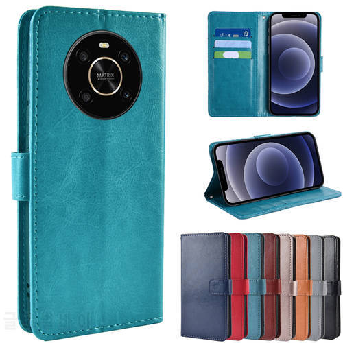 Card Slot Wallet Flip Phone Case on Honor Magic4 Lite 4G Case Honor Magic4Lite 4G Coque Honor Magic4 Light 4G Soft TPU cover