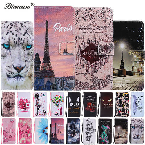 Cute Card Slot Leather Wallet Flip Case For Sony Xperia 20 10 8 1 XZ XZ1 Compact XZ2 Premium XZ3 XZ5 X Performace Back Cover