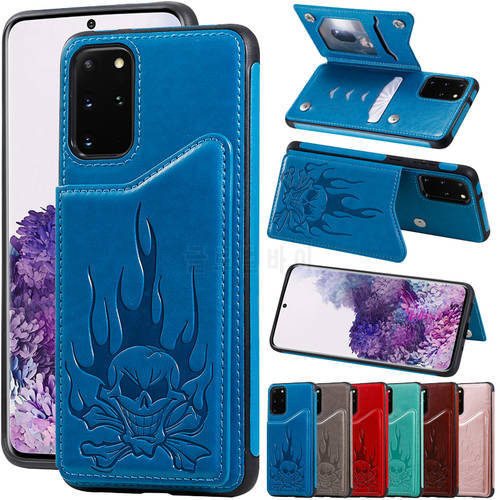 Fashion Embossed Wallet Case For Samsung S21 S21Plus S21Ultra S20 FE S10Plus S9 S8Plus S7Edge Note 20 Ultra Note10 Pro A32 Cover