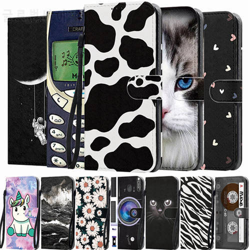 Cover For Samsung Galaxy S21 Ultra S10 S20 FE Plus A21S A40 A50 A51 A71 A72 A11 A12 A20E A32 A52 Flip Leather Wallet Stand Case