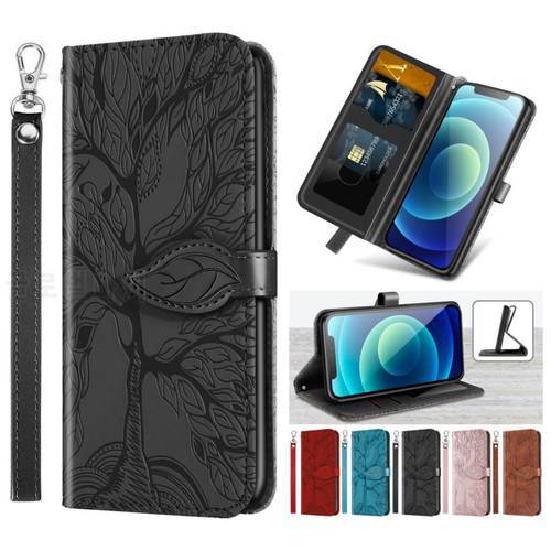 Leather Case For Samsung Galaxy S22 S21 S20 FE S10 S9 S8 Note 10 Plus 20 Ultra A13 A52 A52S 5G Wallet Protect Cute Cover D23G