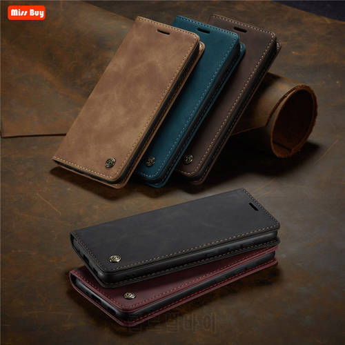 Vintage Leather Flip Case for iPhone 14 13 12 11 Pro Max 11 Promax XS Max XR XS X 6 6s 7 8 Plus SE 2020 Luxury Book Cover Fundas