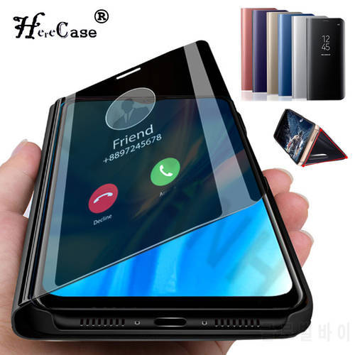 Smart Mirror Flip Magnetic Case For Huawei Honor 30i LRA-LX1 6.3 Honer Xonor 30i 30 i Honor30i Stand Book Phone Back Cover Coque