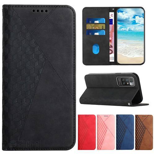 Magnetic Leather Case For Xiaomi POCO C40 M3 X3 F3 11T Redmi 9A 9T 10C 10A A1 Note 9 10 10S 11S 11 M4 Pro Card Slot Book Cover