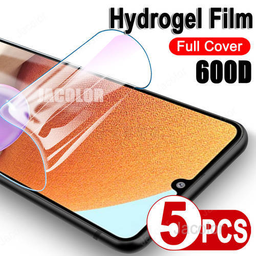 5pcs Hydrogel Screen Protector for Samsung Galaxy A32 5G A52s A52 A02s 4G 5G A22 Soft Samsun a22 a52 a32 a 52 22 Protective Film