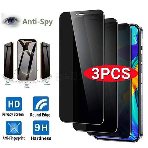 Privacy Film For Huawei Mate Y6 Y7 20 P20 Y9 P Smart Z S PRO LITE 2019 2020 2021 Full Cover HD Tempered Glass Screen Protector