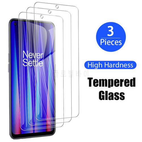 3Pcs Full Cover For Oneplus Nord CE 2 5G Tempered Glass Screen Protectors For One Plus Nord CE2 Lite 9 9R Protective Glass Armor