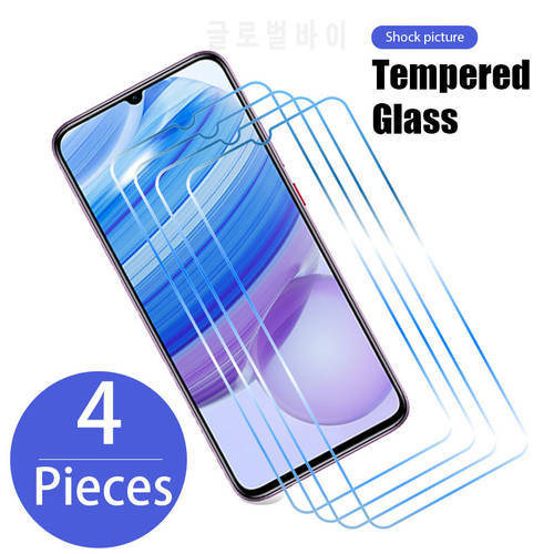 4PCS Protective Glass for Xiaomi Redmi Note 10 9 8 7 Pro 10S 9S Screen Protector for Redmi 9 9T 9A 9C 8A K40 Pro Glass