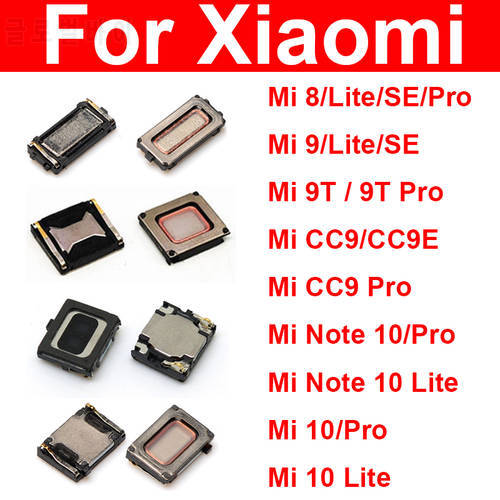 Built-in Earphone Earpiece Top Ear Speaker For Xiaomi Mi 8 9 9T 10 Pro Lite Mi 8se 9se CC9 CC9e Mi Note 10 Pro Lite Repair Parts