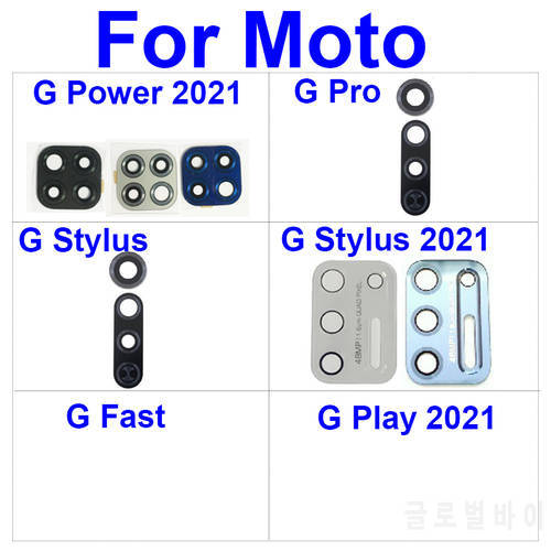 Back Rear Camera Glass Lens Adhesive Sticker For Motorola MOTO G Power 2021 G Stylus 2020 2021 XT2043 XT2115 G Play G Pro G Fast